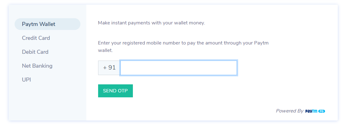 Screenshot 14: Payment options